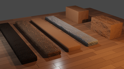 Procedural Wood Materials preview image